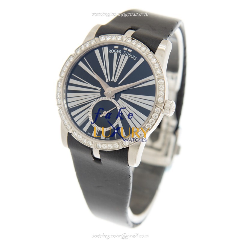 Roger Dubuis RDDBEX0278 Excalibur Replica Watch Black Dial Automatic Stainless Steel Diamonds - Image 3