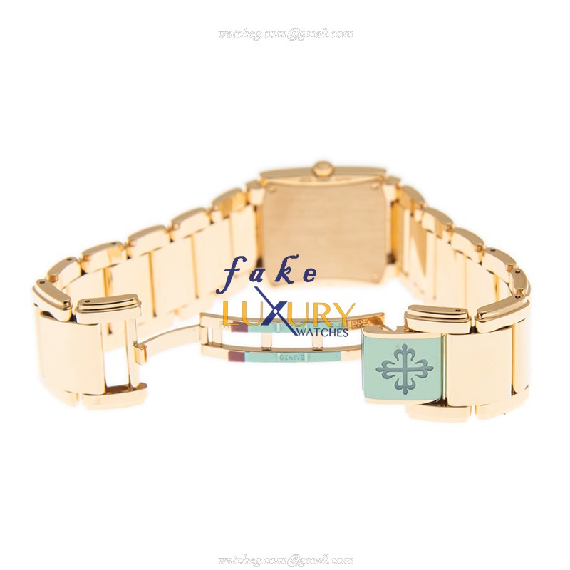 Patek Philippe 4910/1201R-001 Twenty-4 Replica Watch, Quartz Movement, 18kt Rose Gold Case with - Image 5