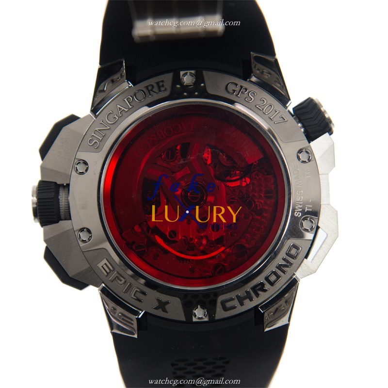 313.21.SB.BV.B HA4D - Jacob & Co Epic X Chrono Replica Watch - Automatic - Black Dial - Image 3