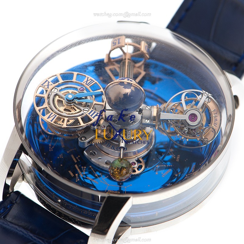 -AT110.30.AA.SD.A FL4D - Jacob & Co ASTRONOMIA Manual Wind Replica Watch - Stainless Steel Case - Image 3