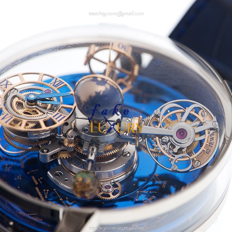 -AT110.30.AA.SD.A FL4D - Jacob & Co ASTRONOMIA Manual Wind Replica Watch - Stainless Steel Case - Image 4