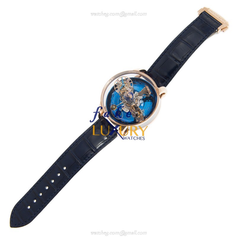 Jacob & Co AT110.40.AA.SD.A - ASTRONOMIA Manual Wind 18kt Rose Gold - Replica Watch - Ceramic Bezel - Image 2
