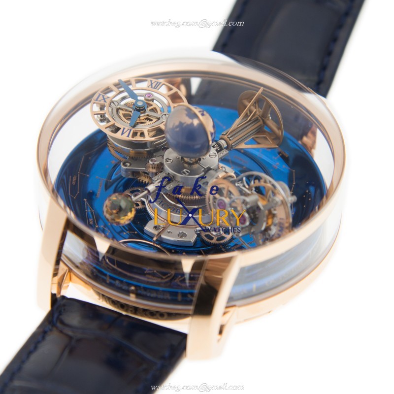 Jacob & Co AT110.40.AA.SD.A - ASTRONOMIA Manual Wind 18kt Rose Gold - Replica Watch - Ceramic Bezel - Image 3