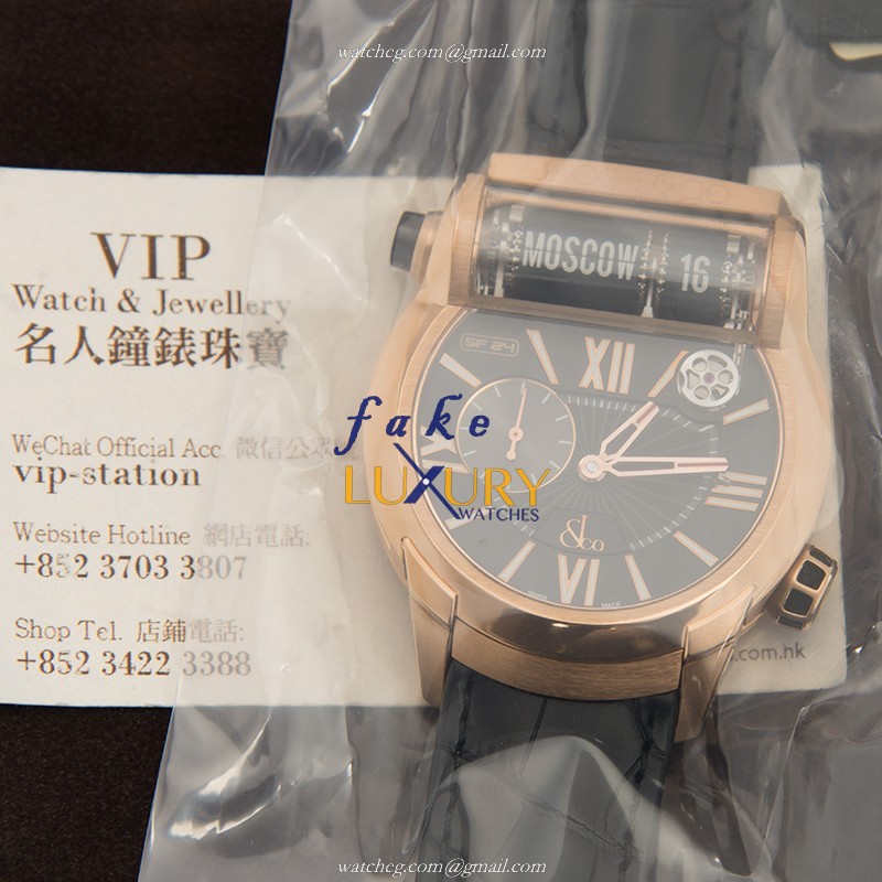 Jacob & Co ES100.40.NS.LR.A CA4D EPIC SF24 Auto 18kt Rose Gold Replica Watch - Luxury Swiss Clone - Image 5
