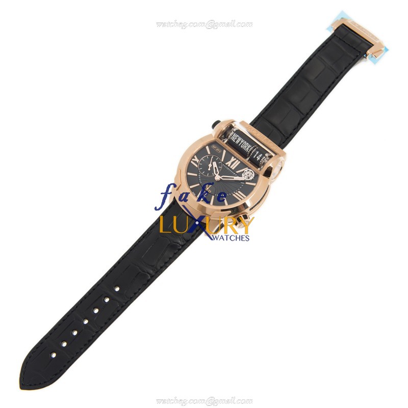 Jacob & Co ES101.40.NS.LR.A - Replica Watch - Automatic - 18kt Rose Gold Case - Black Dial - Image 2