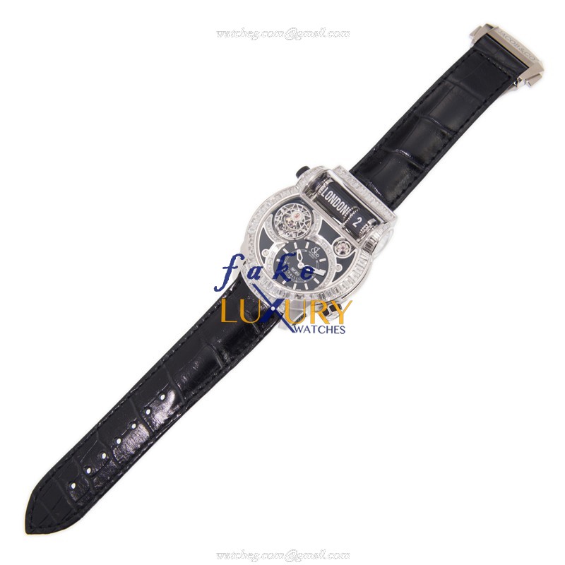 Jacob & Co ES802.30.BD.BD.A Epic SF24 Automatic Black Dial Replica Watch - Image 2