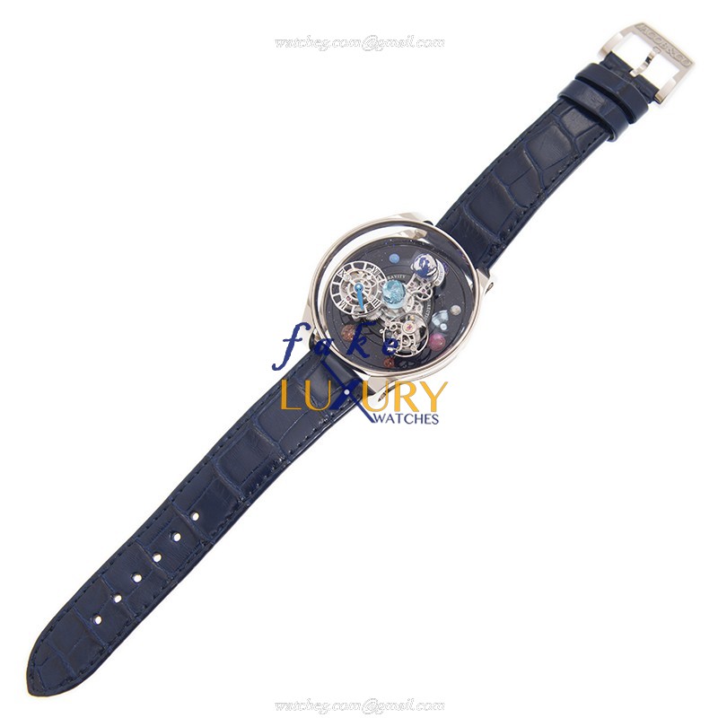Jacob & Co AS300.30.AP.AR.B ASTRONOMIA SOLAR Automatic Stainless Steel Replica Watch, Transparent - Image 2
