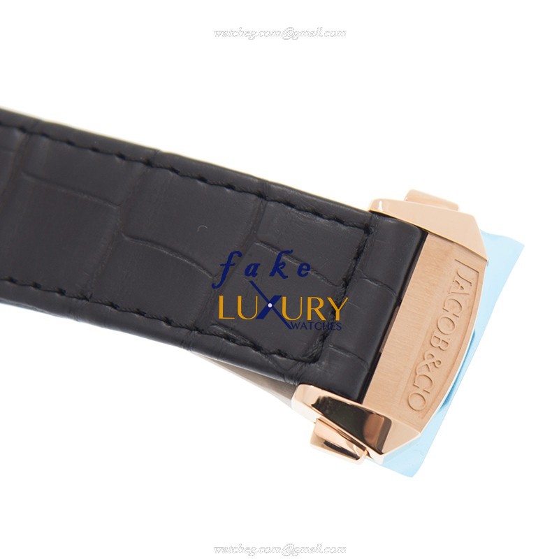 Jacob & Co ES802.40.BD.UB.A EPIC SF24 Auto 18kt Rose Gold Diamond Bezel Replica Watch - Image 4