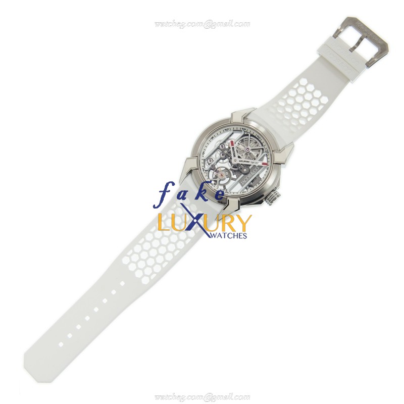 Jacob & Co EX100.20.WR.WB.ALB4A Manual Wind Titanium Replica Watch, 44mm, Transparent Skull Dial - Image 2