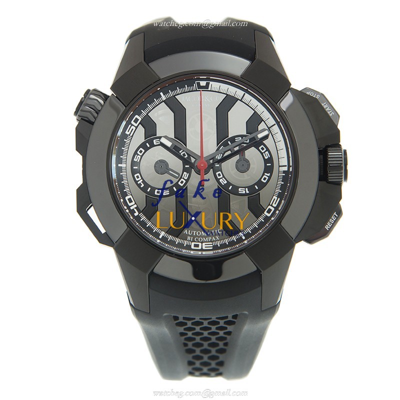Jacob & Co EC311.21.SD.BB.AHA4D Epic X Chrono Replica Watch, Automatic Titanium, Black Dial - Image 2