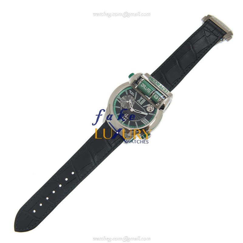 Jacob & Co ES101.20.NS.YG.ACA4D EPIC SF24 Titanium Auto - Black Dial - Replica Watch - Image 2