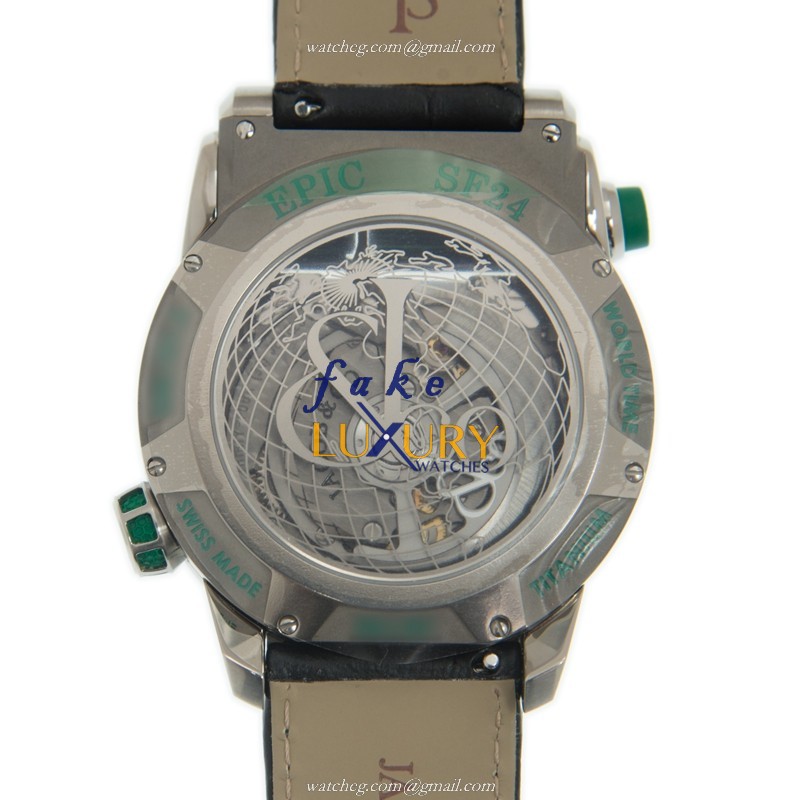 Jacob & Co ES101.20.NS.YG.ACA4D EPIC SF24 Titanium Auto - Black Dial - Replica Watch - Image 3