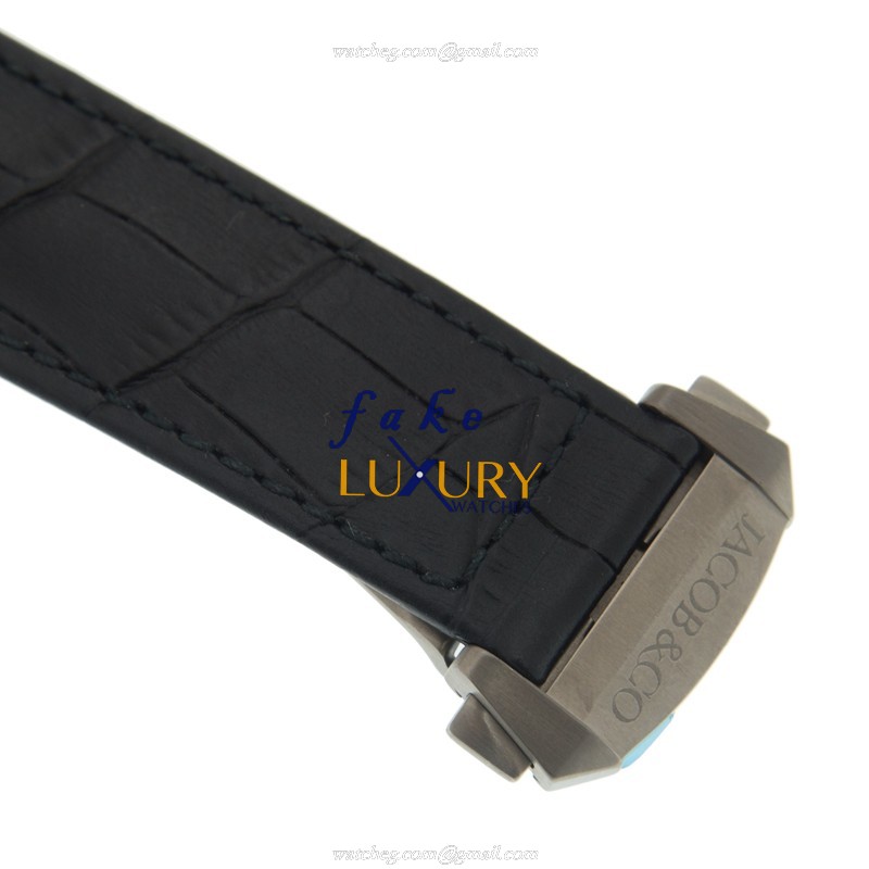Jacob & Co ES101.20.NS.YG.ACA4D EPIC SF24 Titanium Auto - Black Dial - Replica Watch - Image 4