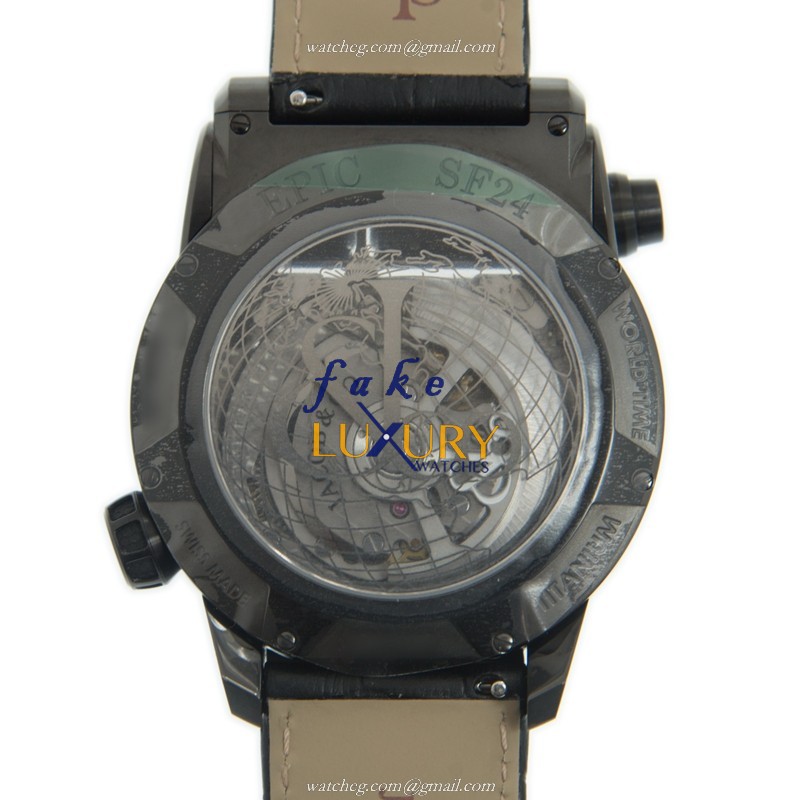 Jacob & Co ES100.21.NS.LH.ACA4D EPIC SF24 Auto Titanium Replica Watch, 36mm Case, Black Dial - Image 3