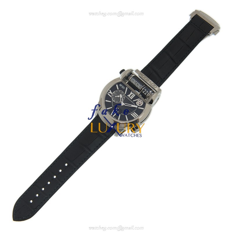 Jacob & Co ES101.20.NS.LH.ACA4D EPIC SF24 Titanium Auto Movement Black Dial Replica Watch - Image 2