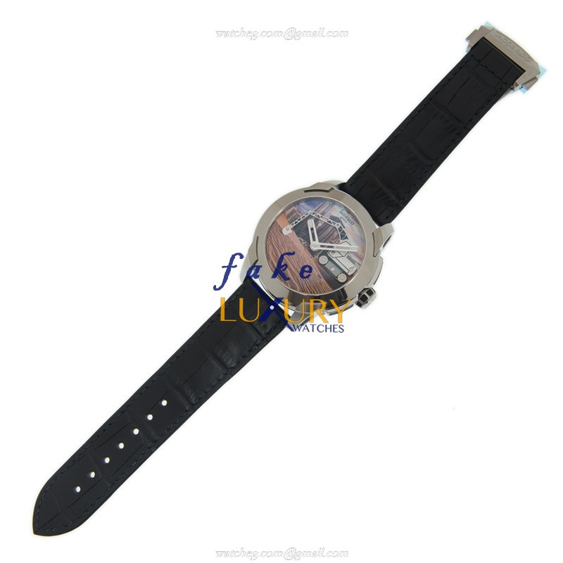 Jacob & Co PI122.20.AB.AA.A - Automatic Titanium Case - Replica Watch - Brown Dial - Black - Image 2