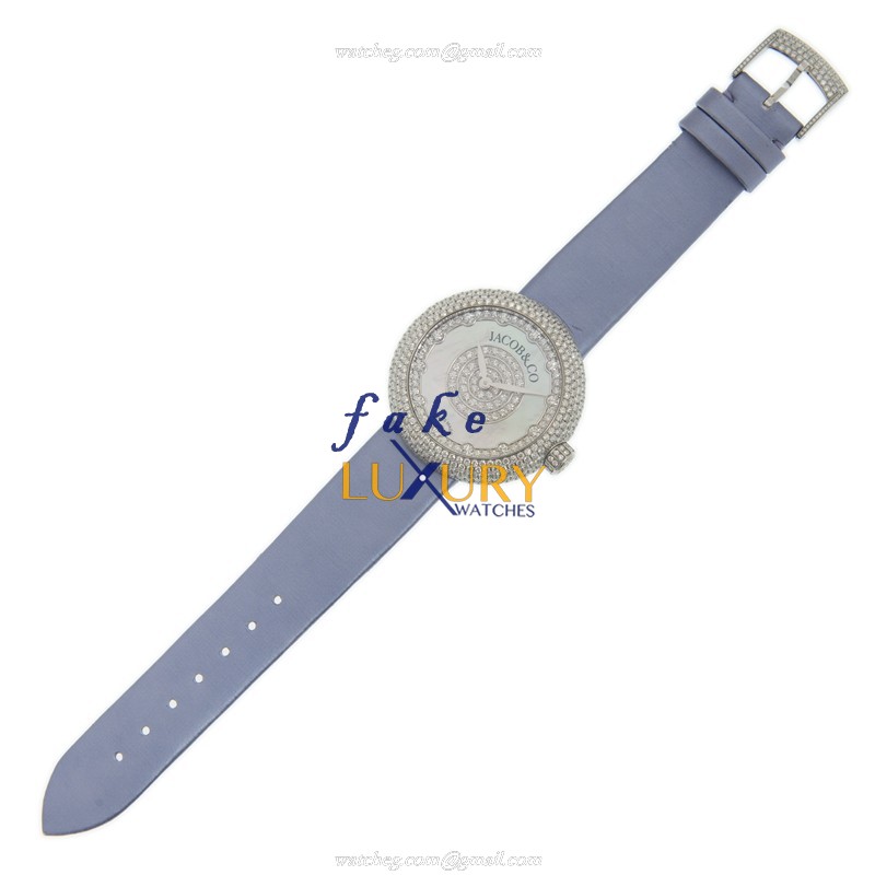 Jacob & Co BQ020.10.RD.PL.ABSAA Replica Watch - Quartz Movement, Stainless Steel & Diamond Case - Image 2