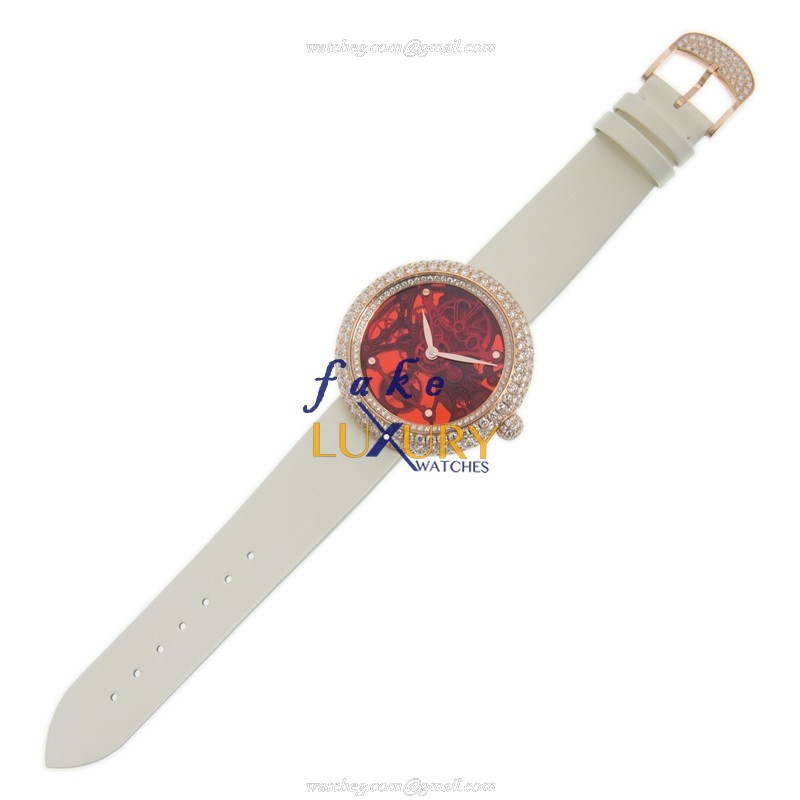 Jacob & Co BS431.40.RD.QR.ASB4A Replica Watch, Automatic Movement, Red Dial, Rose Gold & Diamonds - Image 2