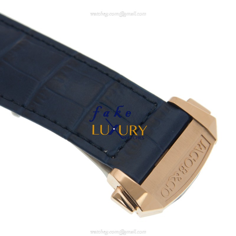 Jacob & Co AT160.40.AB.AB.ABALA Astronomia Replica Watch Manual Wind 18kt Rose Gold Transparent - Image 3
