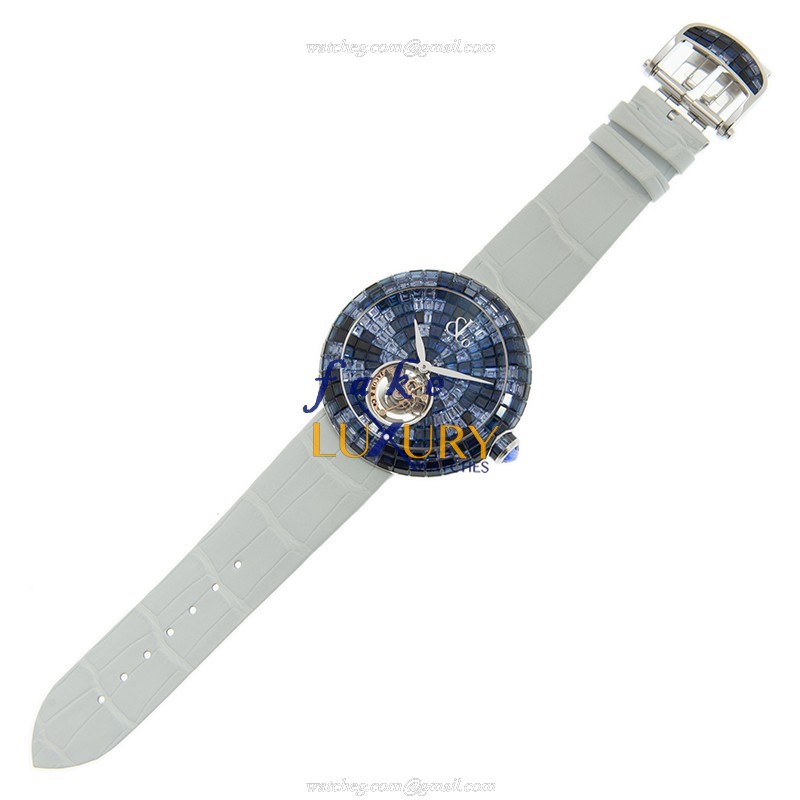 Jacob & Co BT543.30.CB.CB.BBSAA BRILLIANT Auto 18kt White Gold Diamond Replica Watch - Image 2