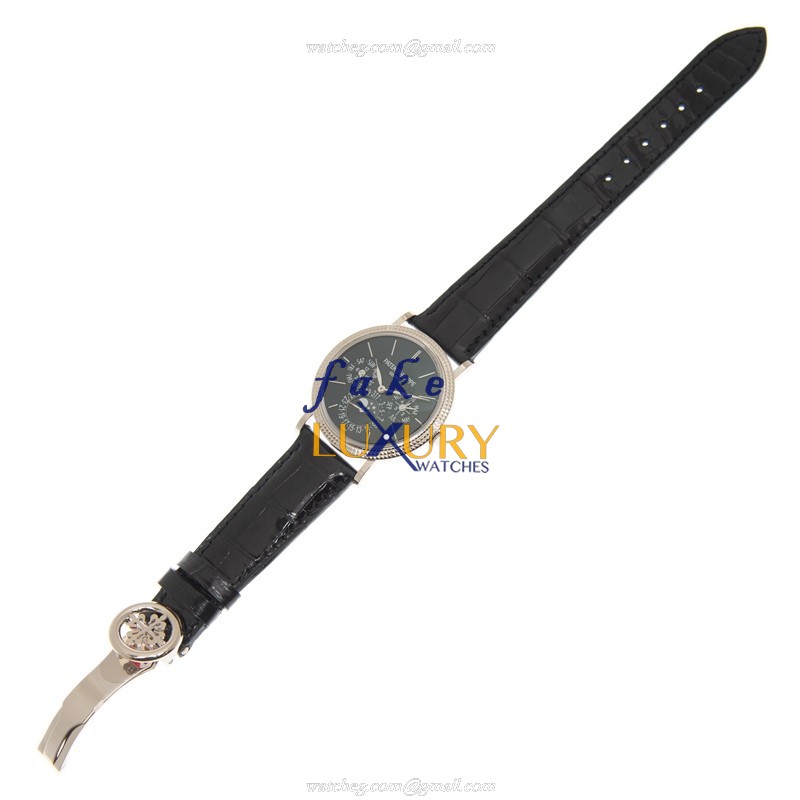 Patek Philippe 5139G-010 Grand Complications Replica Watch, Automatic, Black Dial, 18kt White Gold - Image 2