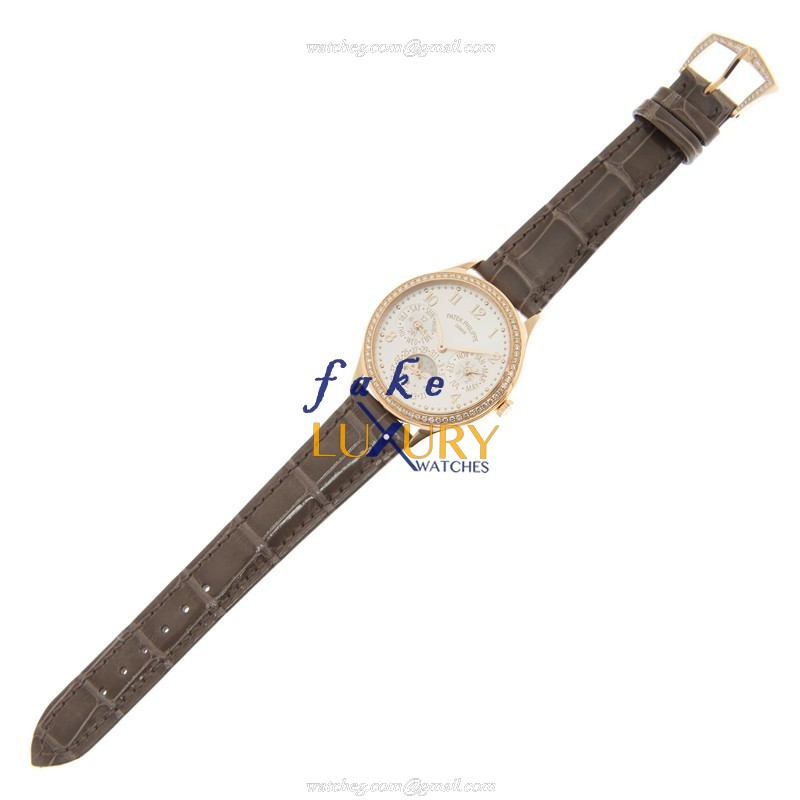 Patek Philippe 7140R-001 Grand Complications 35mm 18kt Rose Gold & Diamonds Automatic Replica Watch - Image 2