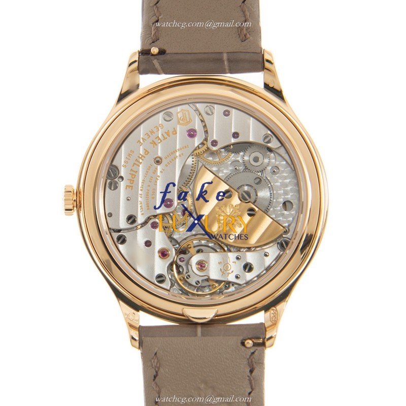 Patek Philippe 7140R-001 Grand Complications 35mm 18kt Rose Gold & Diamonds Automatic Replica Watch - Image 3