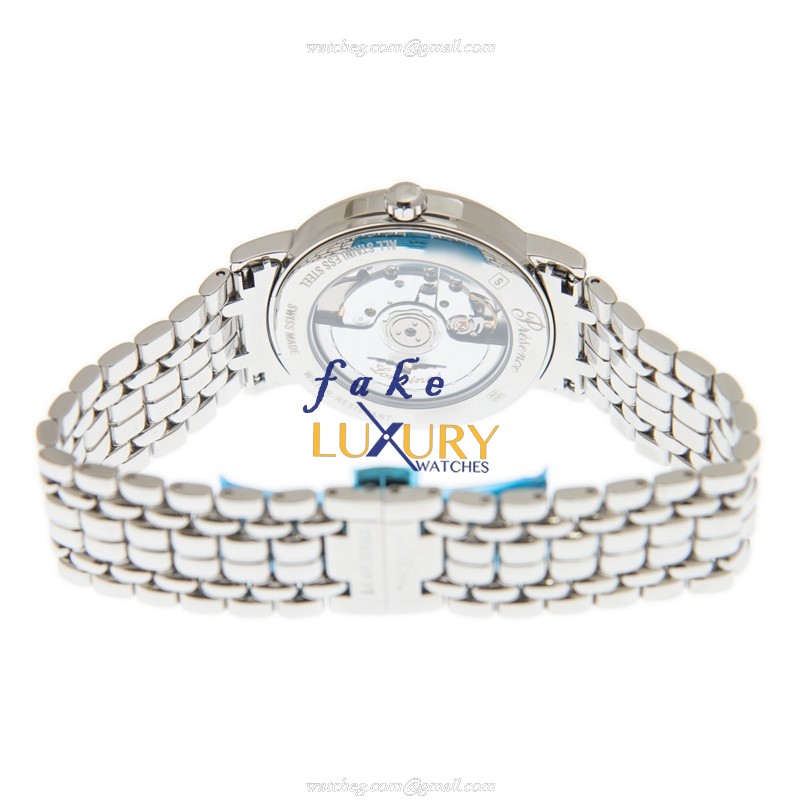 Longines L4.904.4.11.6 PRESENCE Replica Watch, Automatic Movement, White Dial, Steel Bracelet - Image 4
