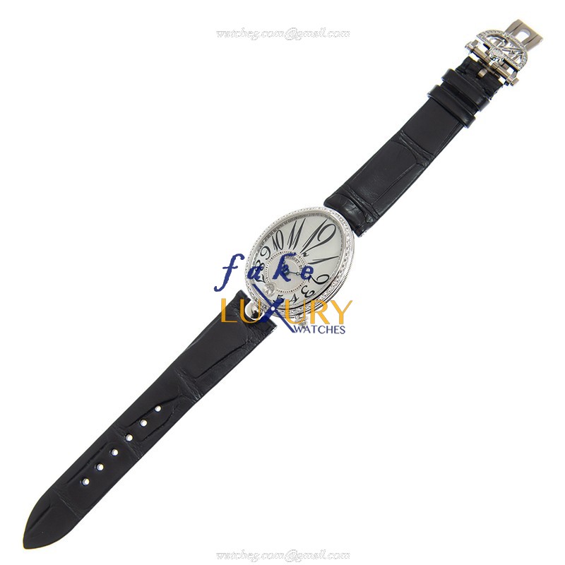 Breguet 8918BB/58/964/D00D3L Replica Watch, White Mother of Pearl Dial, 18kt Gold & Diamond Case - Image 2