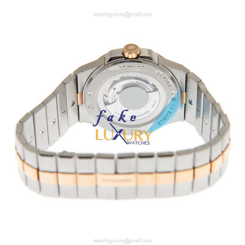 Chopard 298601-6002 ALPINE EAGLE SMALL Automatic 18kt Rose Gold & Diamonds Replica Watch | 1KG Net - Image 4