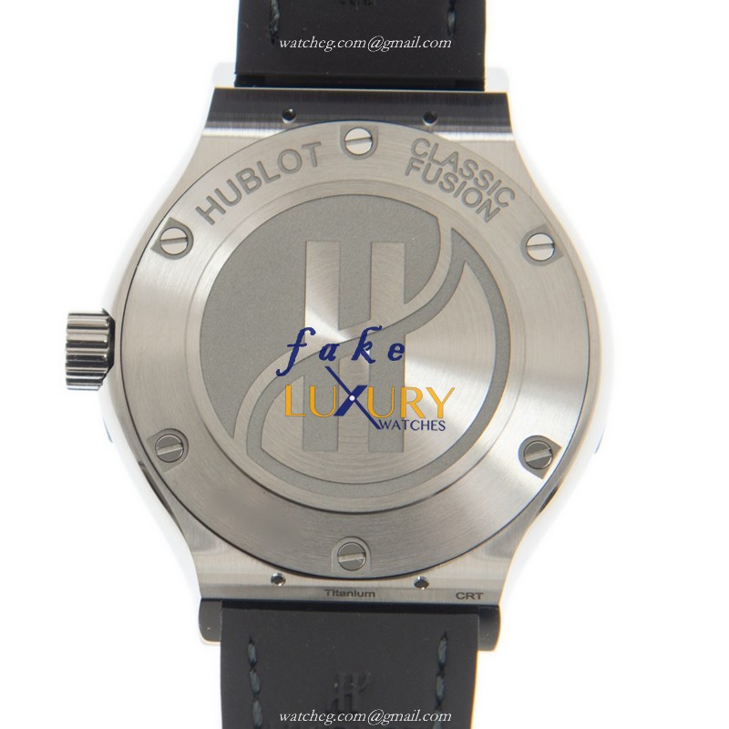Hublot 581.NX.7071.LR Quartz Titanium Replica Watch - Classic Fusion 33mm钛金属表壳黑面鳄鱼皮带 - Image 3