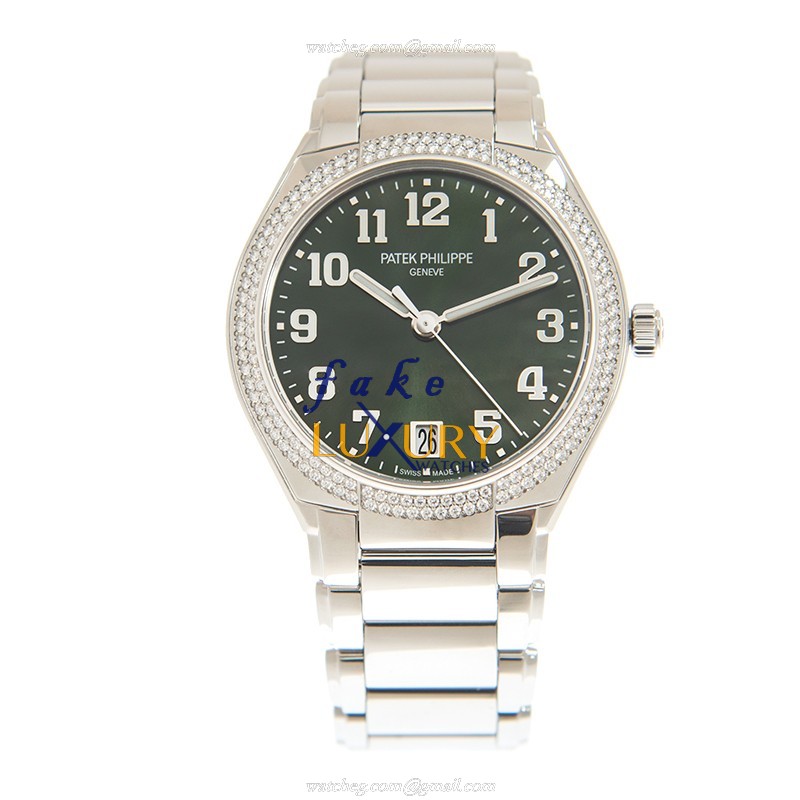 Patek Philippe 7300/1200A-011 Twenty-4 Replica Watch, Green Dial, Automatic Movement, Steel & - Image 2