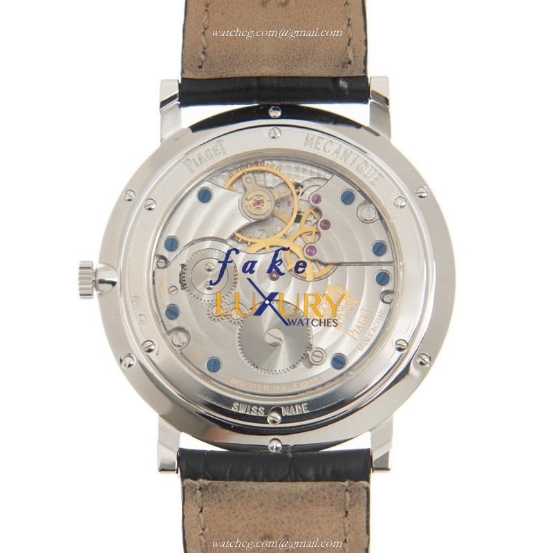 G0A34114 - Piaget Altiplano Replica Watch - Manual Wind 18kt White Gold Black Dial - Image 3