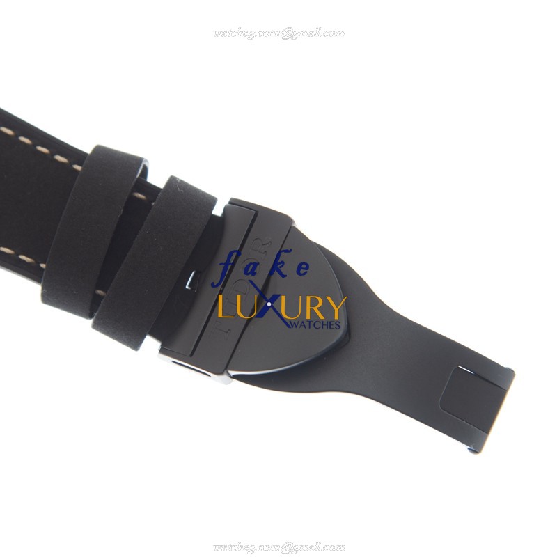 Tudor 79210CNU Black Bay Ceramic Replica Watch, Automatic Movement, Swiss, 41mm, Black Leather Strap - Image 4