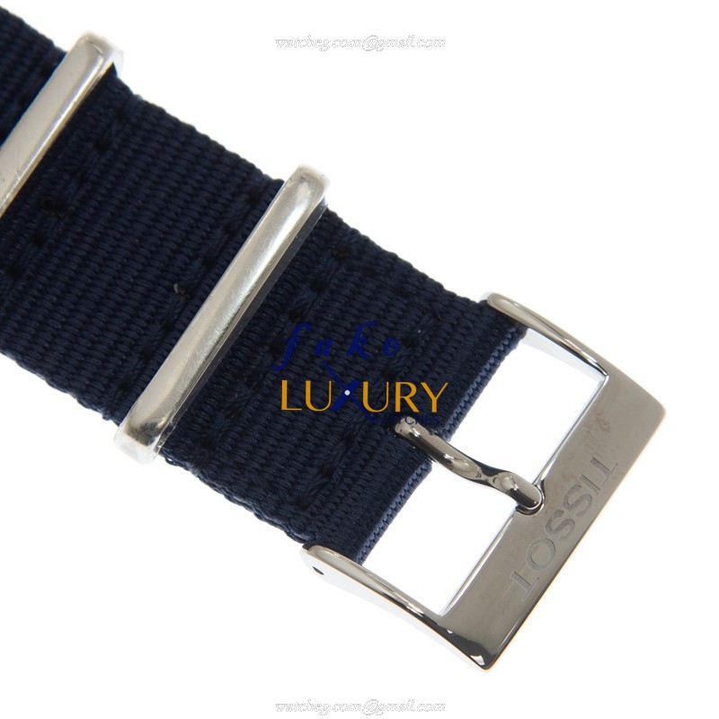 T109.610.17.037.00 - Tissot Everytime Quartz Replica Watch - Blue Dial Blue Canvas Strap - Image 4