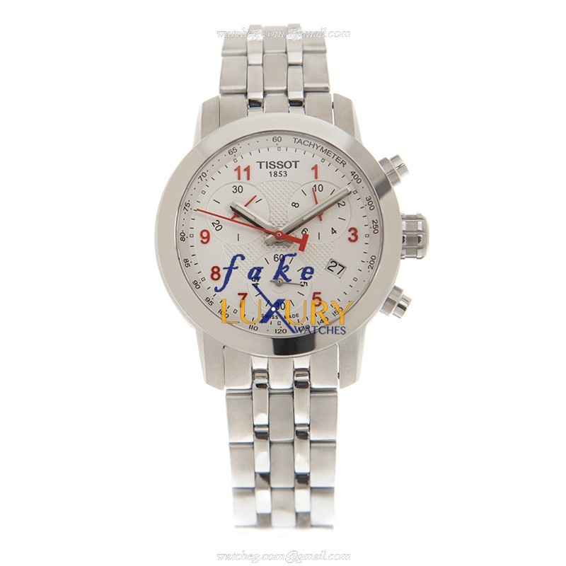 Tissot T055.217.11.032.00 PRC 200 Replica Watch, Quartz, Silver Dial, 34mm Steel Case - Image 2