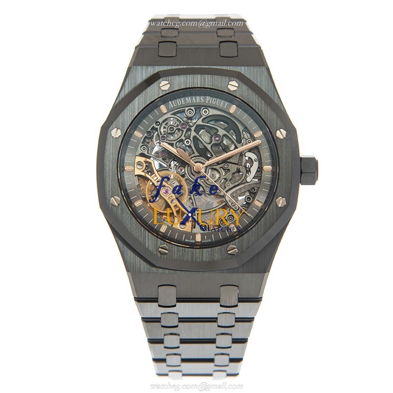 Audemars Piguet Royal Oak 15416CE.OO.1225CE.01 | Automatic Ceramic Black Dial | Replica Watch - Image 2