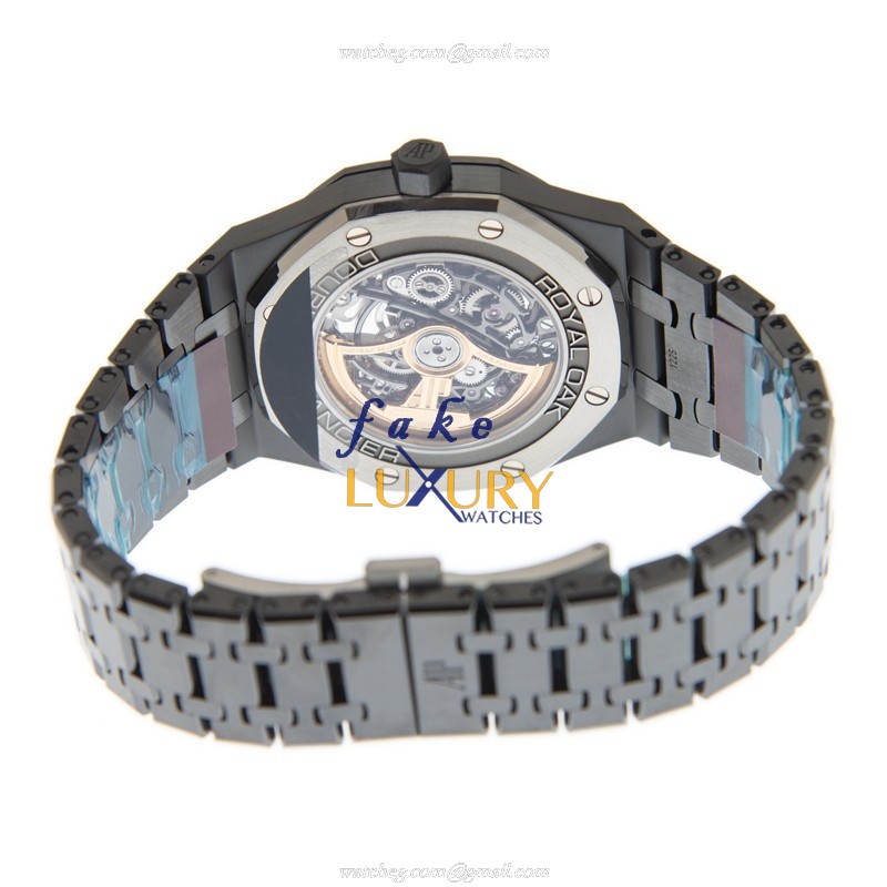 Audemars Piguet Royal Oak 15416CE.OO.1225CE.01 | Automatic Ceramic Black Dial | Replica Watch - Image 4