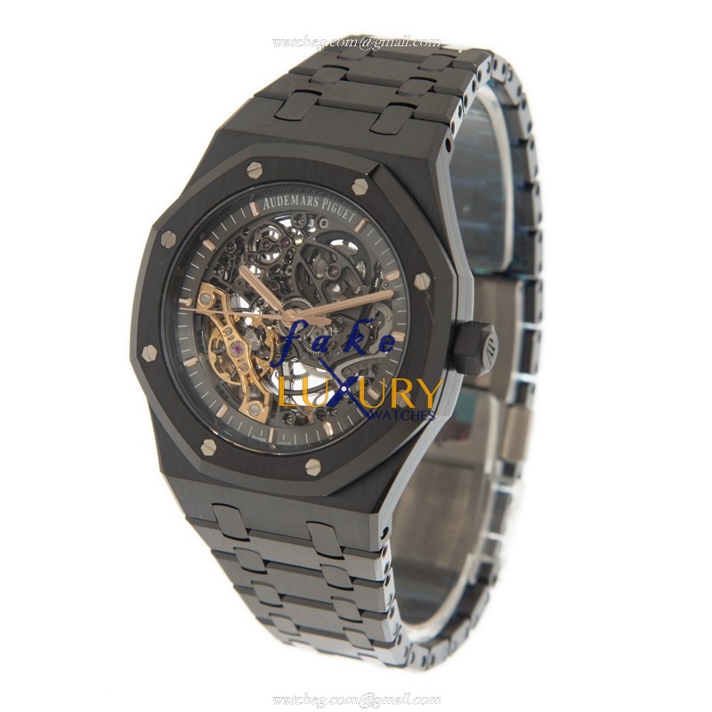 Audemars Piguet Royal Oak 15416CE.OO.1225CE.01 | Automatic Ceramic Black Dial | Replica Watch - Image 3