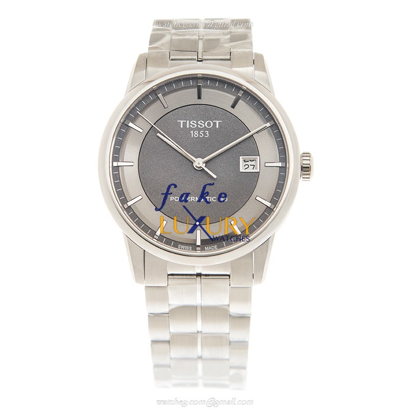 Tissot T086.407.11.061.00 Automatic Gray Dial Stainless Steel Replica Watch - Image 2