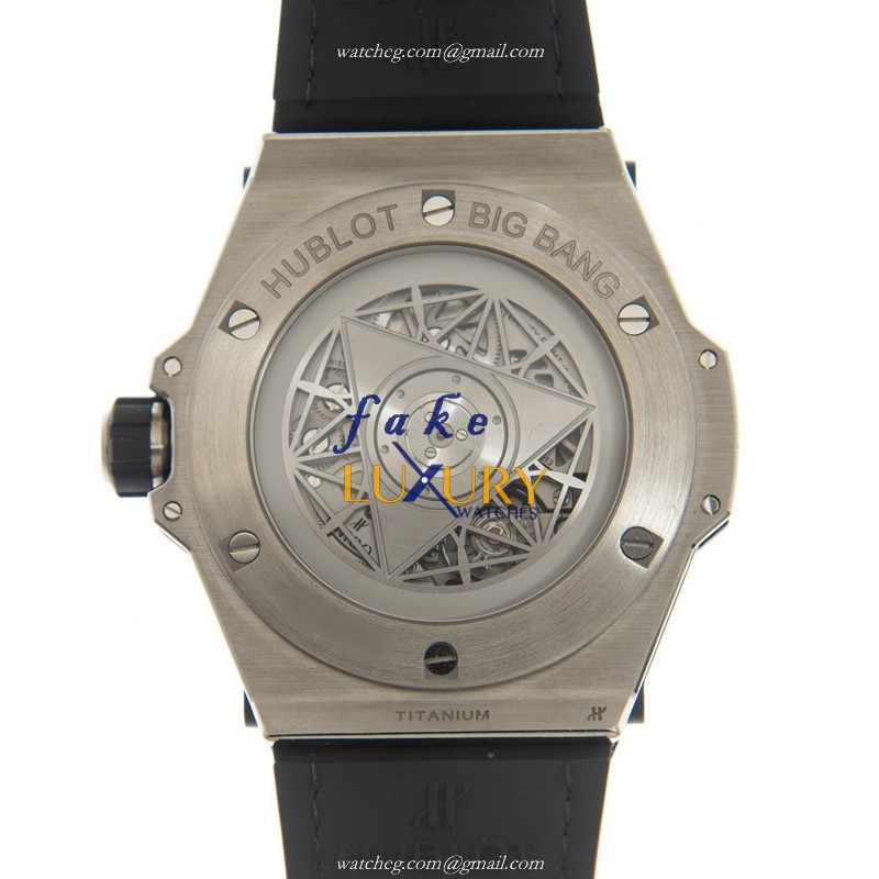 Hublot 415.NX.7179.VR.1704.MXM18 Replica Big Bang Watch - Automatic Movement, Titanium Case, Blue - Image 3