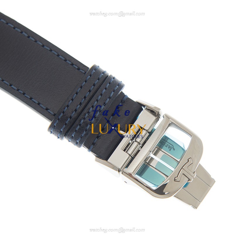 Jaeger-Lecoultre Q3988482 REVERSO Manual Wind Replica Watch, Stainless Steel Case, Blue Dial & Blue - Image 5