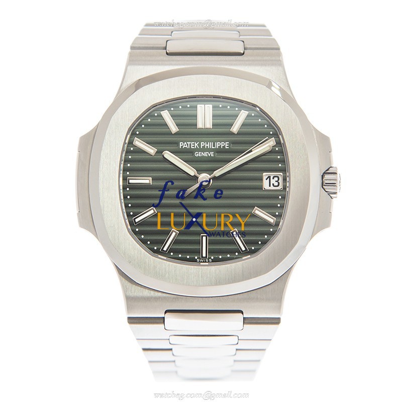 5711/1A-014 - Patek Philippe Nautilus Replica Watch Automatic Green Dial Stainless Steel - Image 2