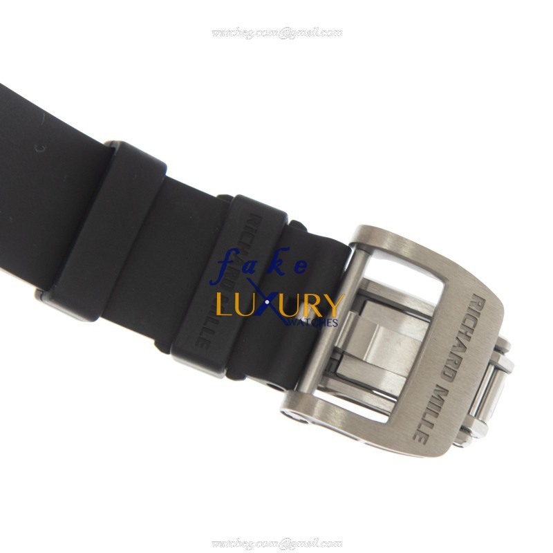 Richard Mille RM037TI-CA Automatic Ceramic Transparent Dial Rubber Strap Replica Watch - Image 4