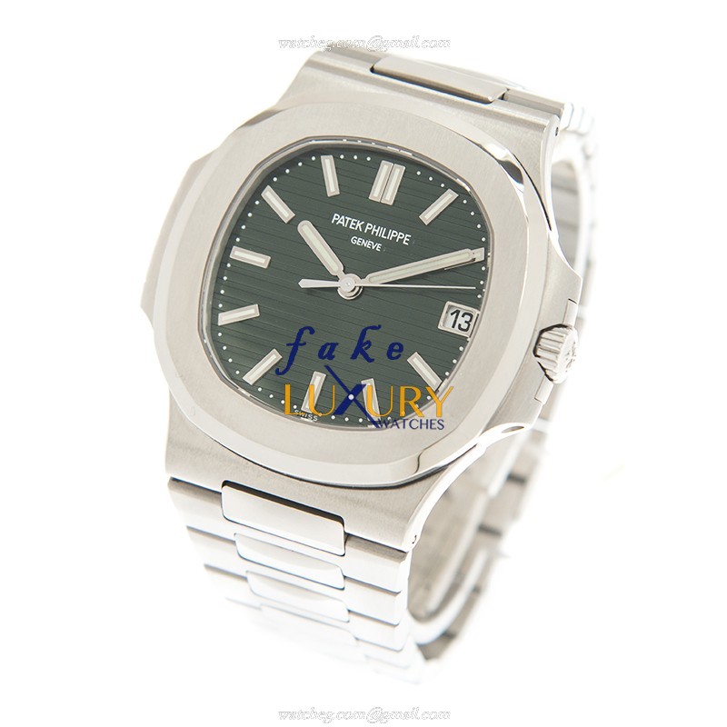 5711/1A-014 - Patek Philippe Nautilus Replica Watch Automatic Green Dial Stainless Steel - Image 3