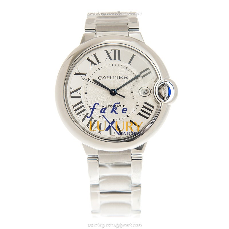 Cartier WSBB0040 BALLON BLEU Automatic Swiss Movement Stainless Steel Replica Watch with Sapphire - Image 2