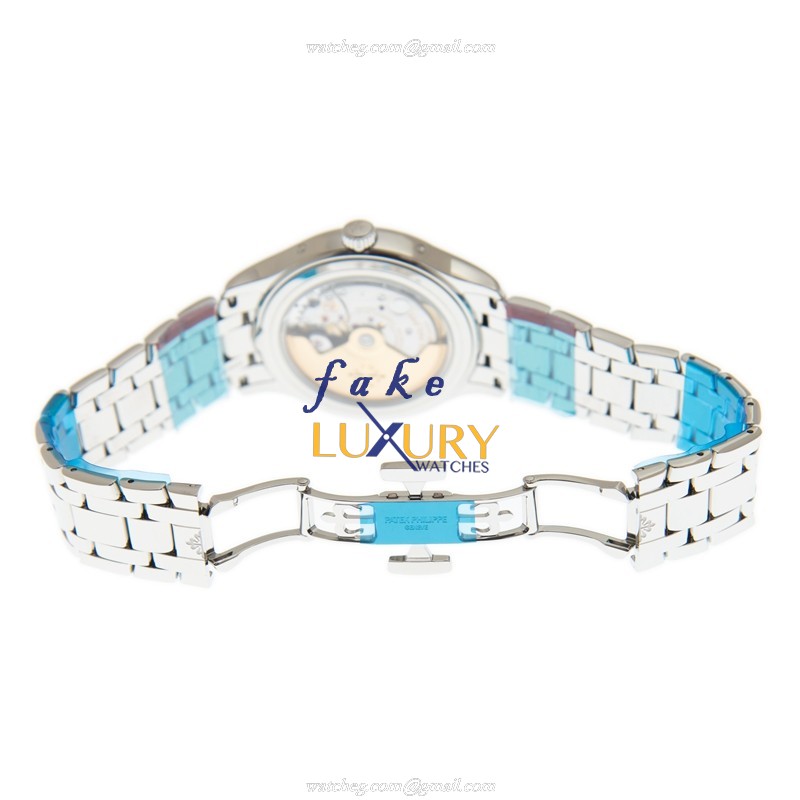 Patek Philippe 4947/1A-001 Replica Watch, Automatic Movement, Blue Dial, Stainless Steel Case - Image 5