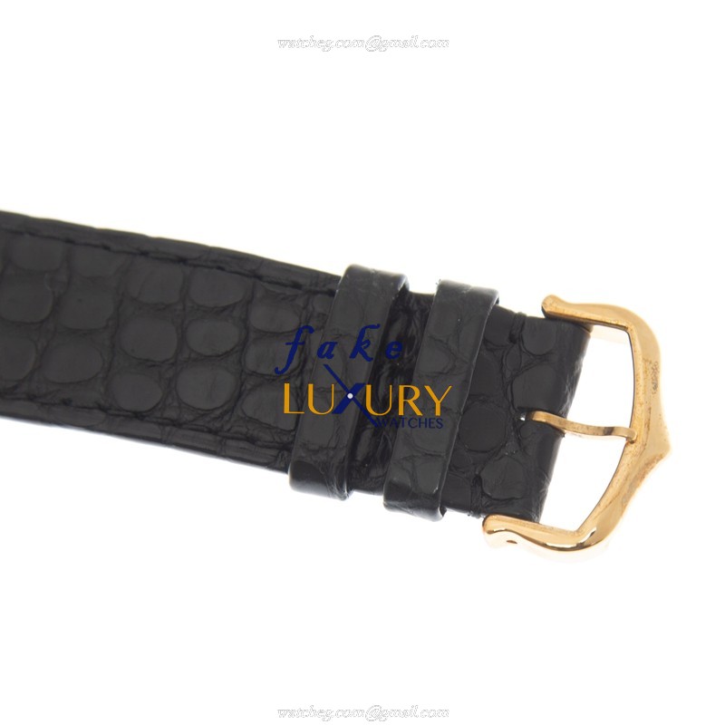 Cartier W6700455 RONDE SOLO DE CARTIER Quartz 18kt Yellow Gold Watch - Black Dial Replica - Image 4