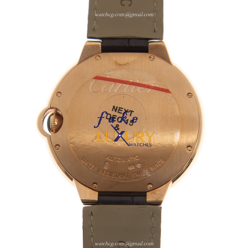 Cartier W6920037 BALLON BLEU Automatic 18kt Rose Gold | Ceramic Bezel | Swiss Movement | 42mm Case - Image 3