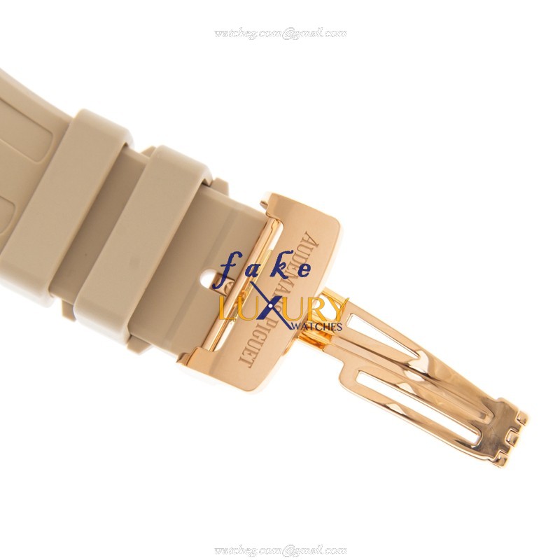 Audemars Piguet 26236OR.YY.D085CA.01 Royal Oak Offshore Replica Watch, Automatic, Rose Gold & - Image 4